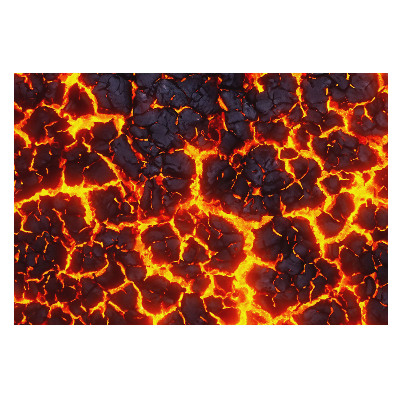 Fototapeta s energickým lávovým vzorem