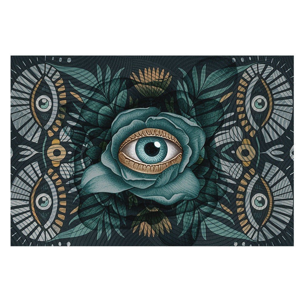 Fototapeta do ložnice s uměleckým boho motivem