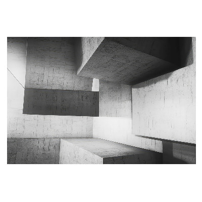 Vliesová fototapeta na zeď s minimalistickým obrysem geometrických tvarů
