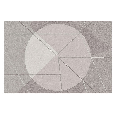 Dekorativní fototapeta na zeď Geometrický řád v tlumených barvách
