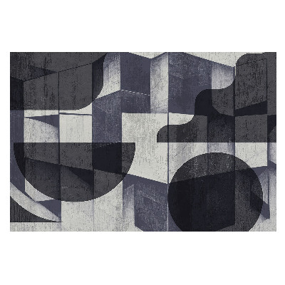 Vliesová fototapeta do ložnice s motivem harmonického řádu geometrické symetrie