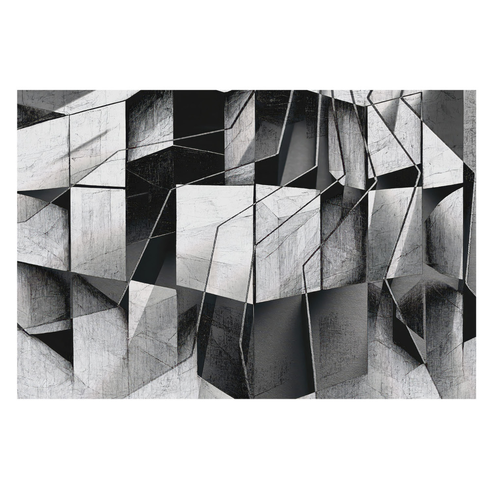 Fotografická vliesová tapeta s motivem moderní geometrické abstrakce