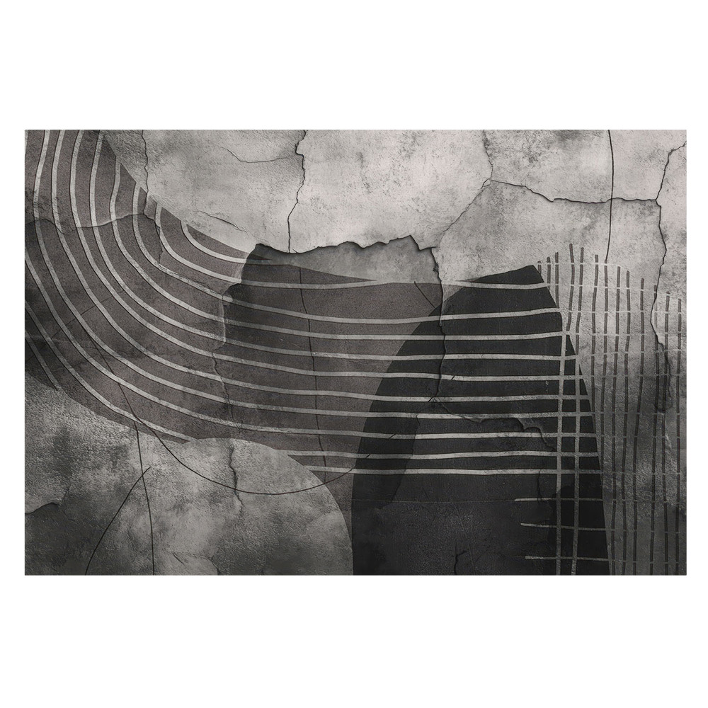 Fototapeta do obýváku s moderním propletením geometrických linií