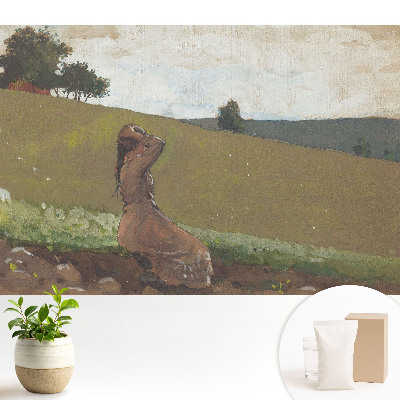 Vliesová fototapeta pro děti Idylka na kopci