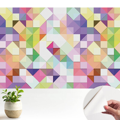 Fototapeta pro holku Živoucí mozaika geometrie
