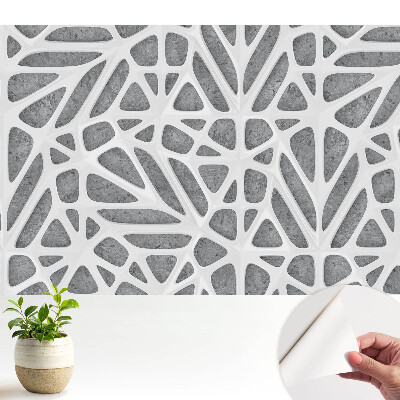 Fototapeta do dětského pokoje s atraktivní geometrickou sítí