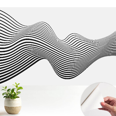 Moderní samolepicí fototapeta Dynamický minimalismus linií