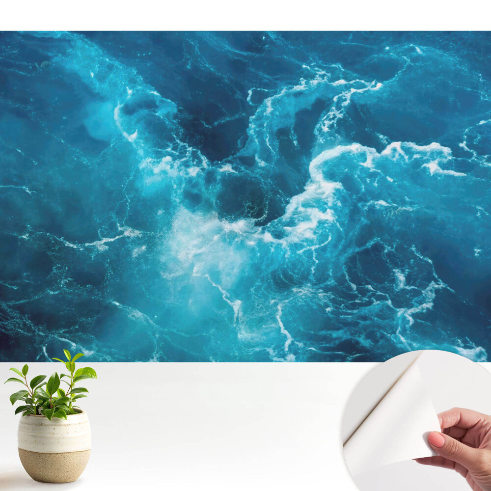 Samolepicí fototapeta Energetická turbulence na moři
