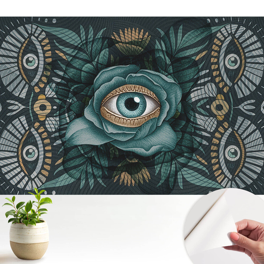 Fototapeta pro kluka v uměleckém vzhledu v boho stylu