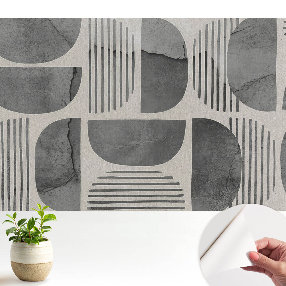 Dětská fototapeta minimalismus moderních geometrických tvarů