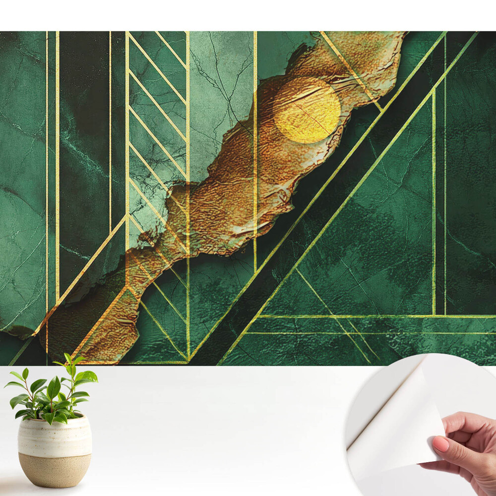 Samolepící tapeta s moderním propletením geometrických linií