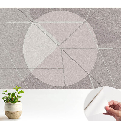 Dětská fototapeta geometrický řád v tlumených barvách