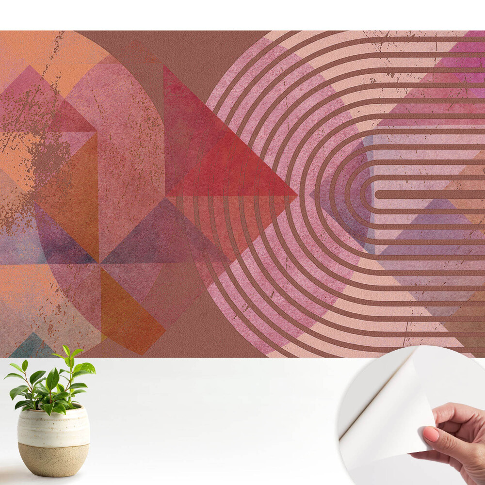 Dětská fototapeta energická propletená geometrická schémata