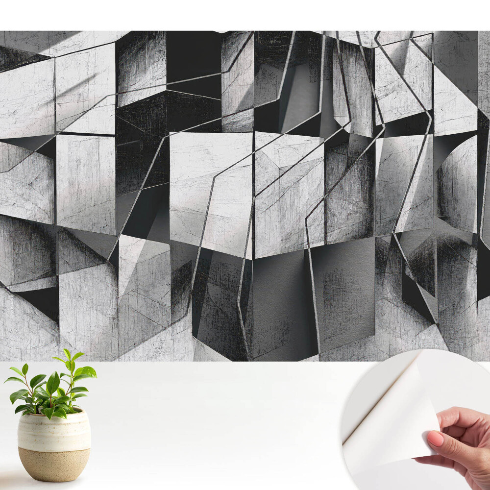 Samolepící tapeta moderní styl geometrické abstrakce