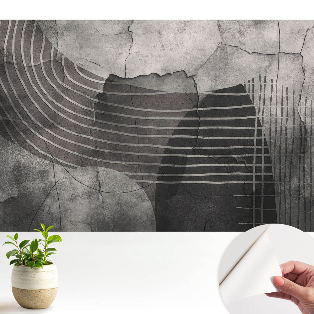 Samolepící fototapeta Moderní propletení geometrických linií