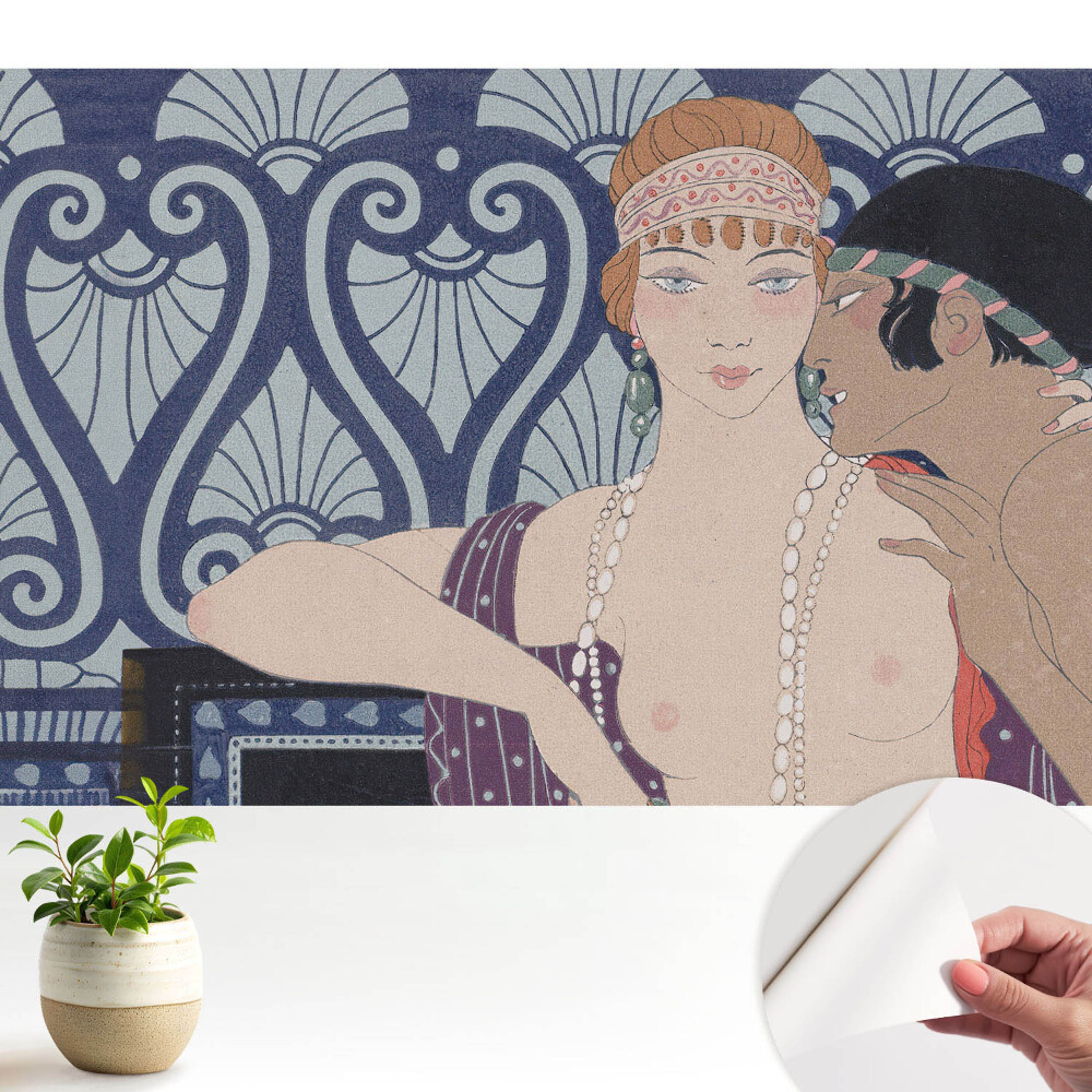 Samolepící fototapeta Luxusní pár ve stylu art deco
