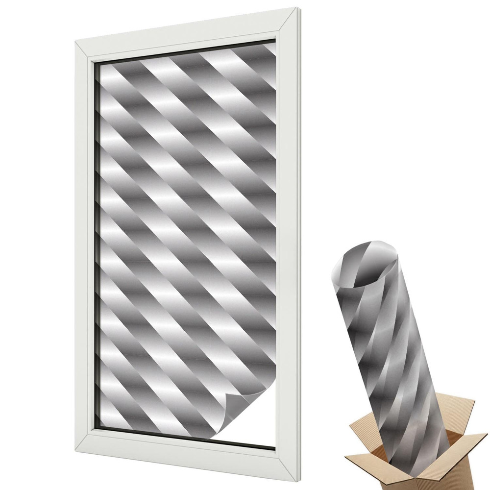 Černobílé geometrické pruhy v moderním stylu