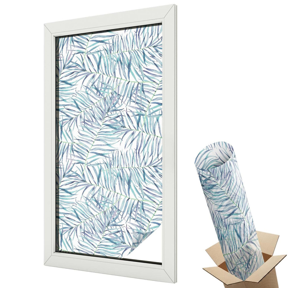 Jemné listy na bílém pozadí