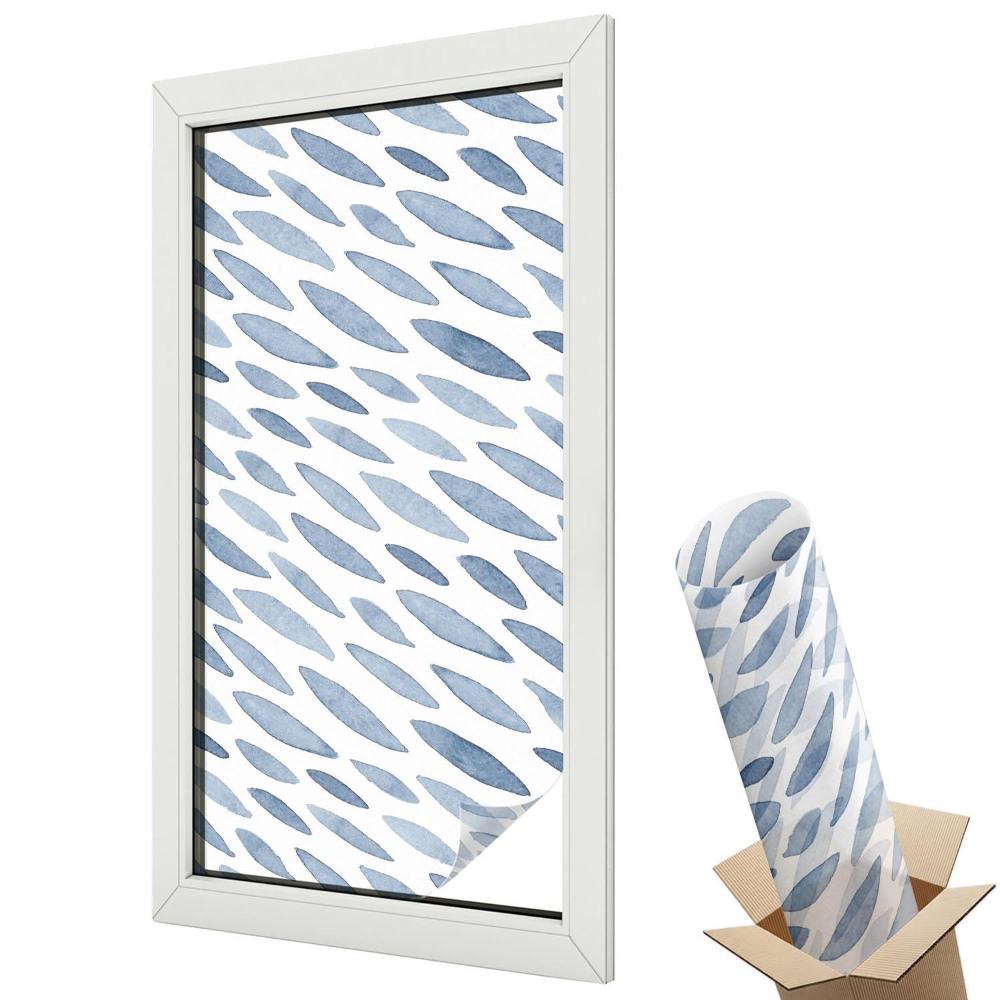 Abstraktní modré tvary