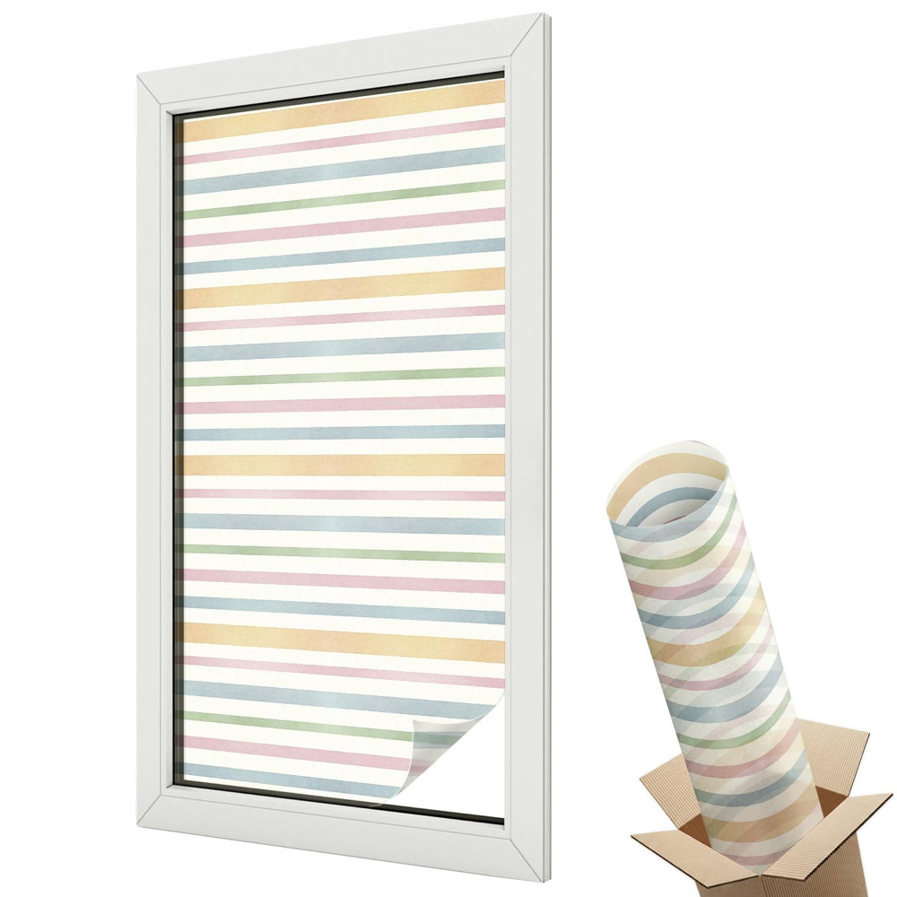 Svislé pruhy v odstínech hnědé