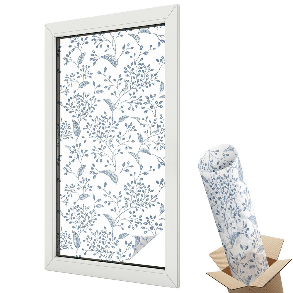 Stylizované listy na šedém pozadí