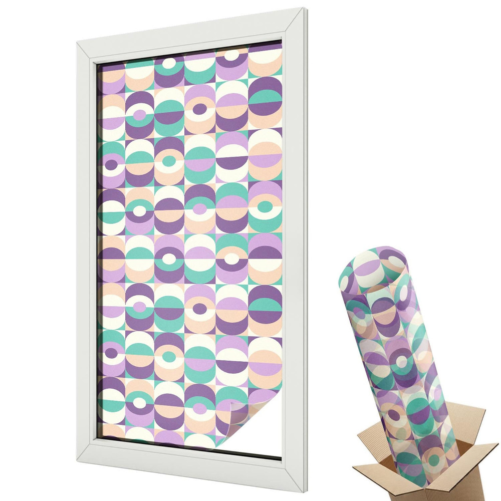 Minimalistický vzor barevných trojúhelníků