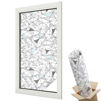 Dynamická mozaika šedé v moderním stylu