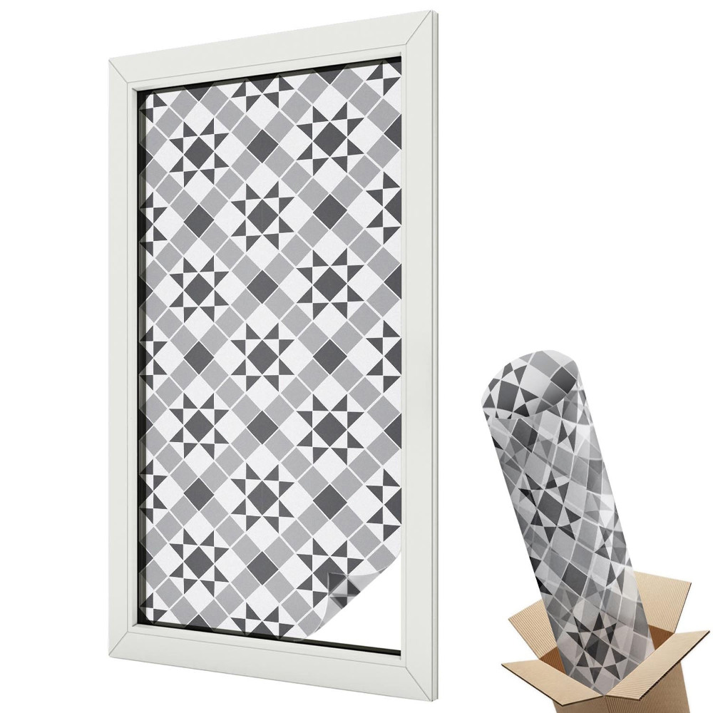 Klasická geometrická kostkovaná elegance