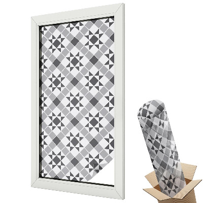 Klasická geometrická kostkovaná elegance