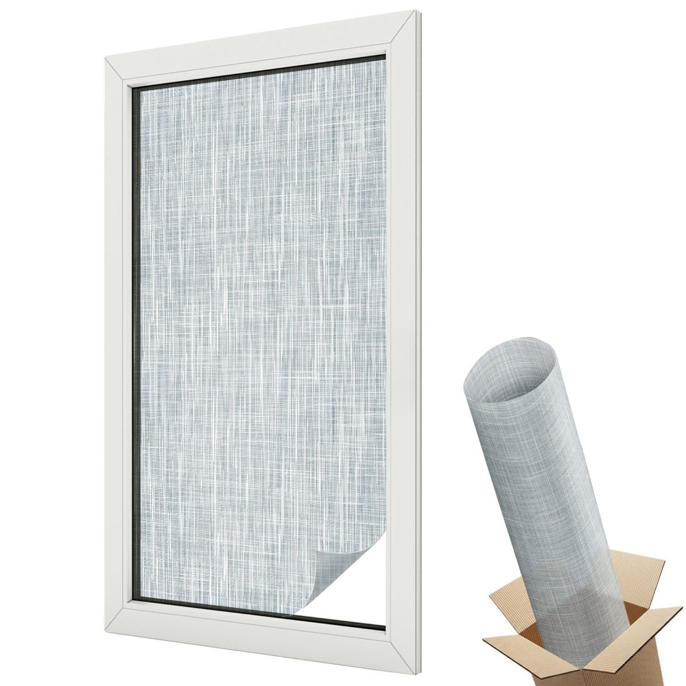 Geometrický motiv listů v šedé barvě