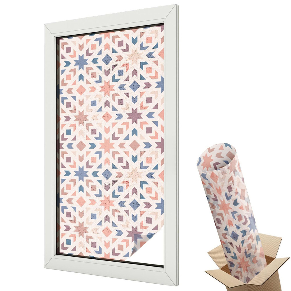 Jemné listy na modrém pozadí