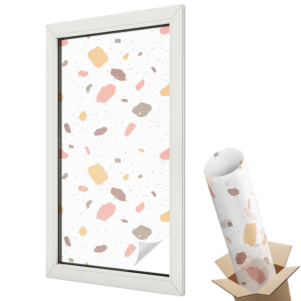 Tečky na světlém pozadí