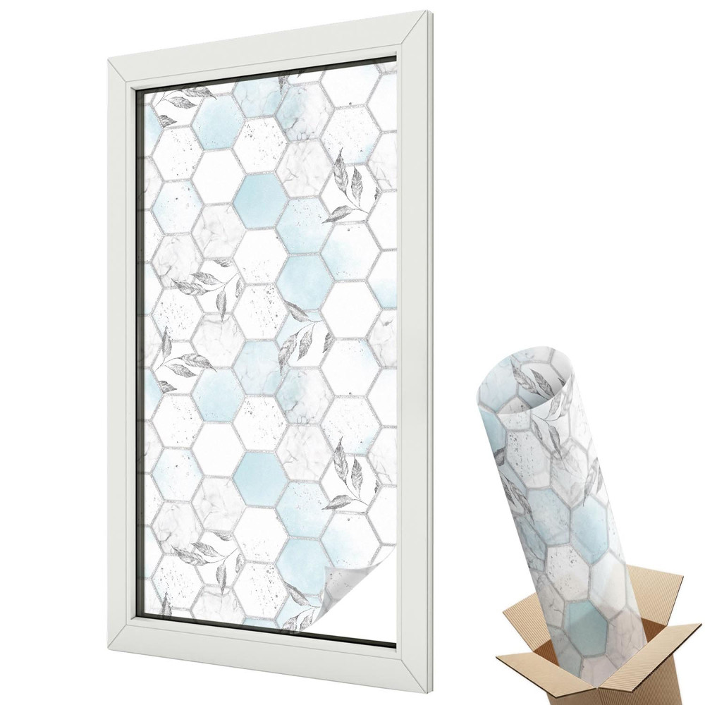 Symetrické květiny na klidném pozadí