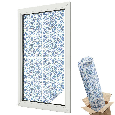 Elegantní modré vzory klasická harmonie