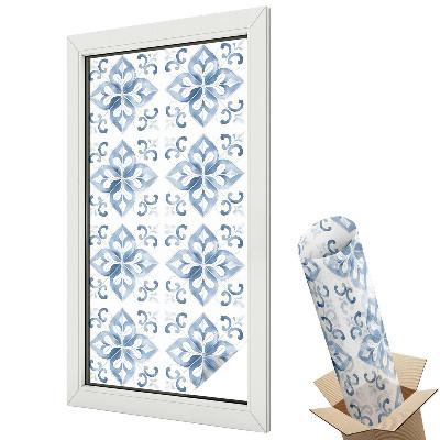 Moderní modré geometrické dlaždice