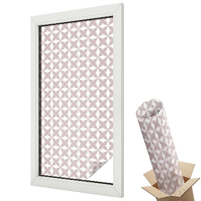 Geometrický vzor ve fialových tónech