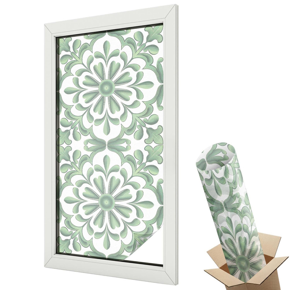 Symetrické květinové vzory