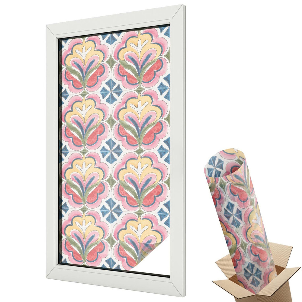 Geometrický vzor kontrastních trojúhelníků