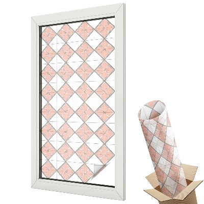 Symetrické hvězdy v pastelových tónech