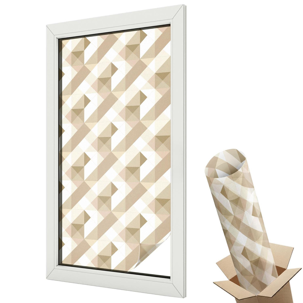 Modré kruhy symetrický vzor elegance