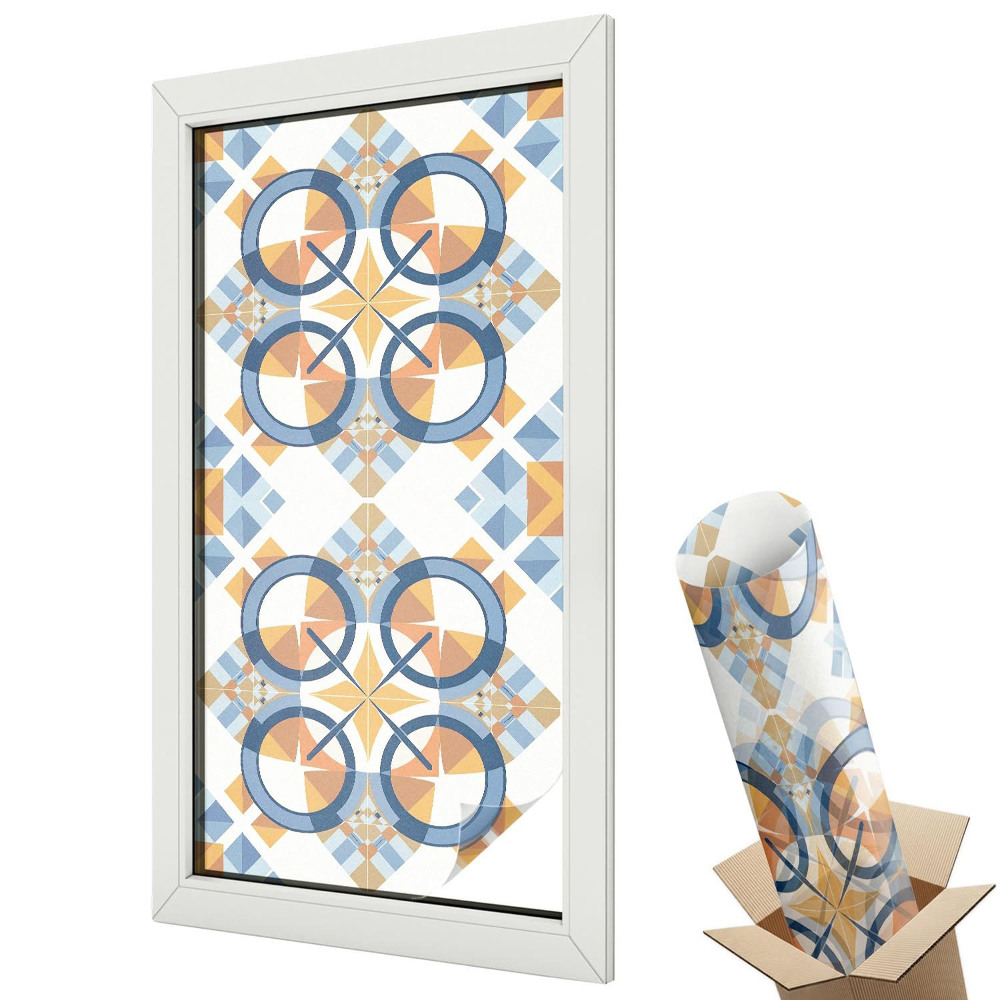 Klasický symetrický květinový vzor