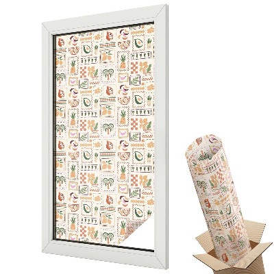 Motiv citrusových ryb