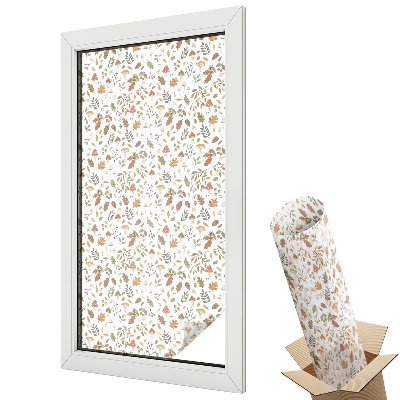 Modrý květinový vzor