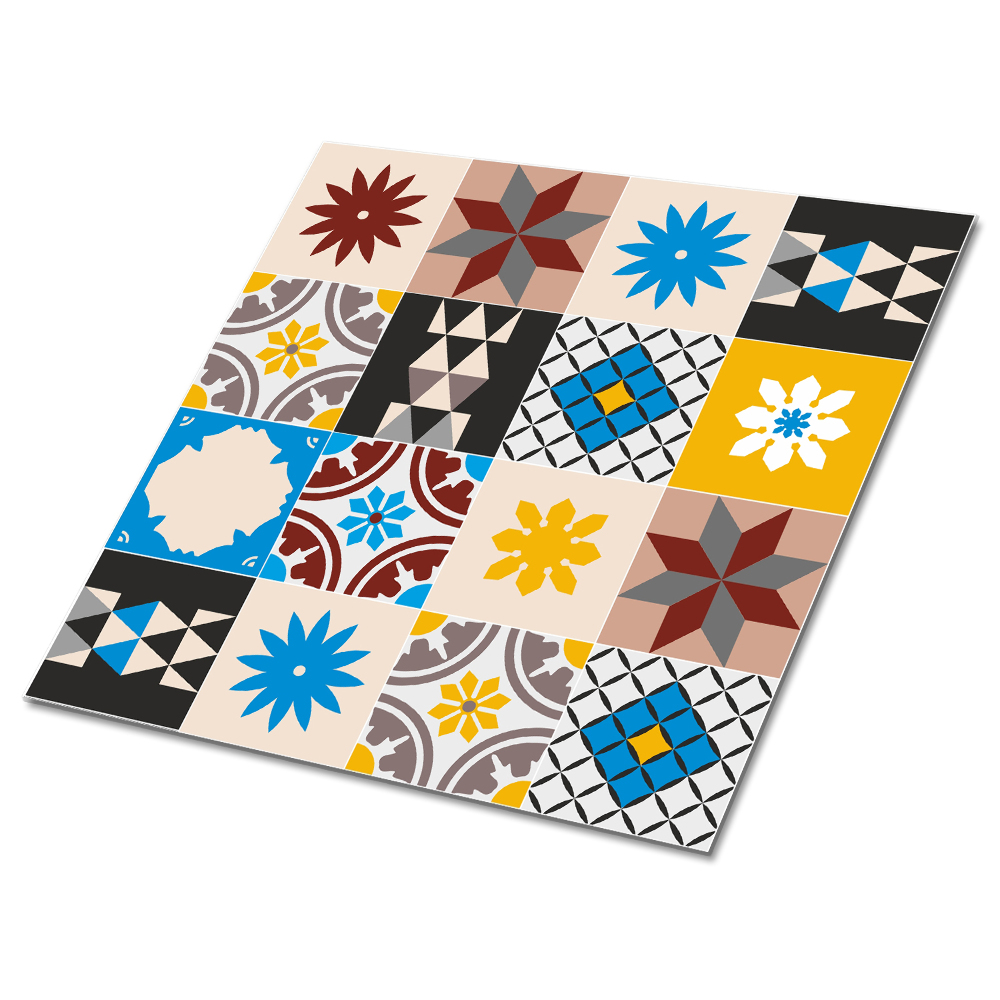 Pvc obklady Geometrický vzor v barvách