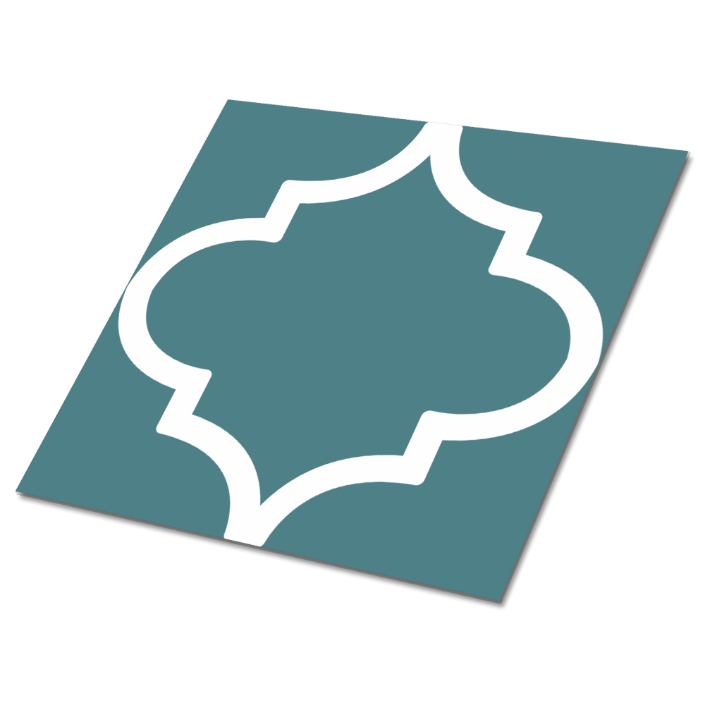 Pvc obklady Marocký motiv v tyrkysové barvě