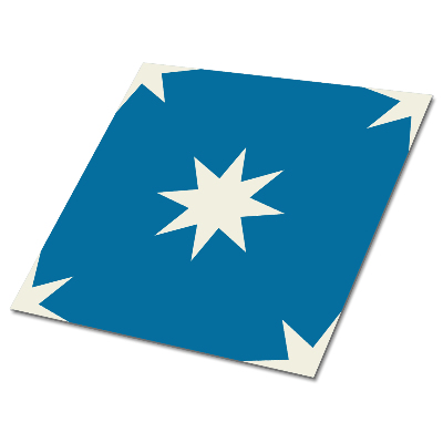 Nalepovací obklady Hvězdy na modrém pozadí