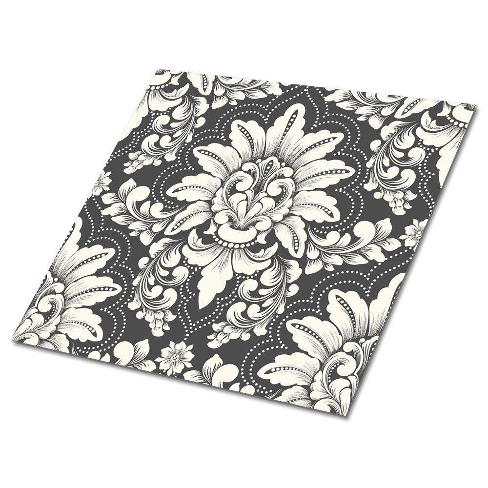 Pvc obklady Květinový vzor v barokním stylu