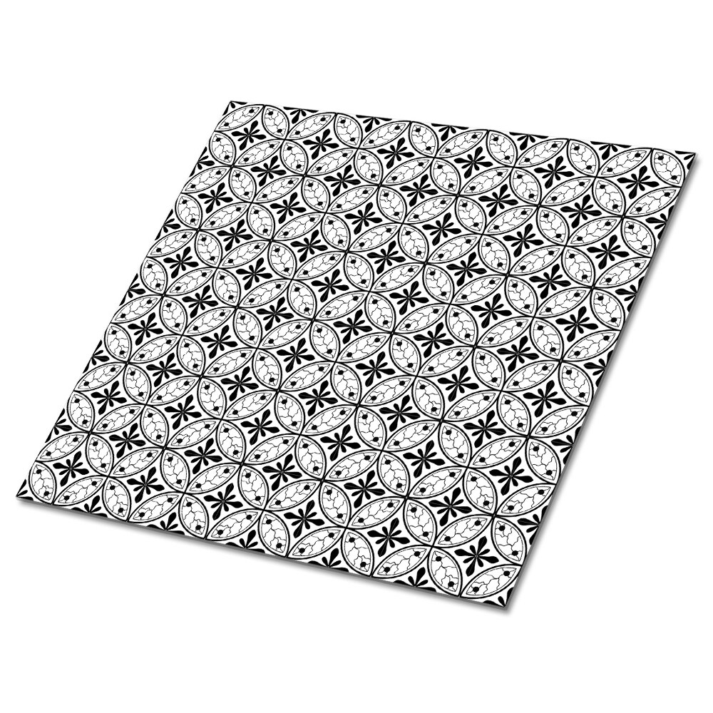 Pvc obklady Geometrický motiv v černé a bílé