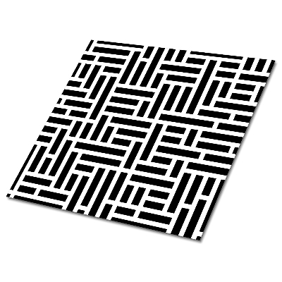 Nalepovací obklady Geometrický vzor v odstínech černé a bílé