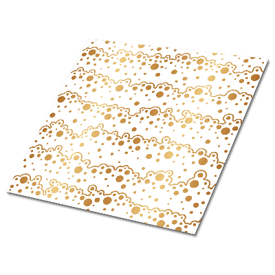 Pvc obklady Zlaté vlny s tečkami